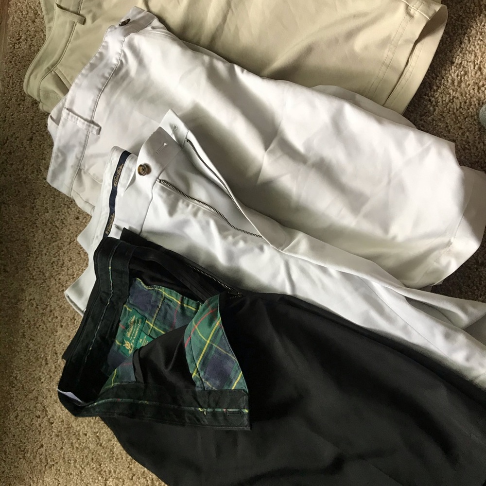 4 pairs golf shorts